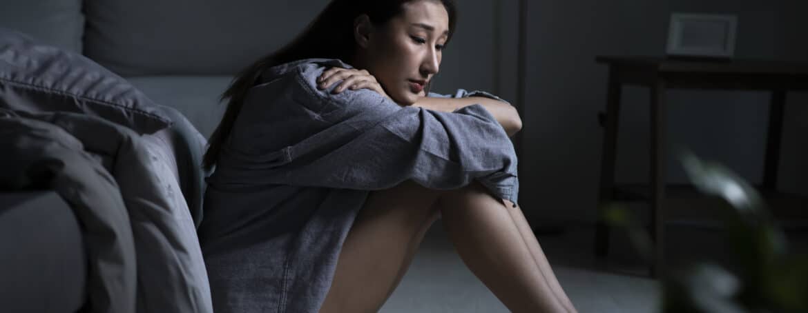 young asian woman seeks support for dual diagnosis and substance use struggles