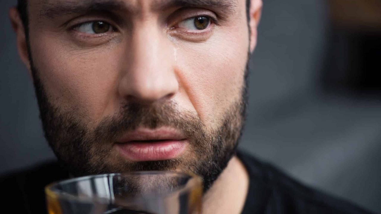 alcoholic face