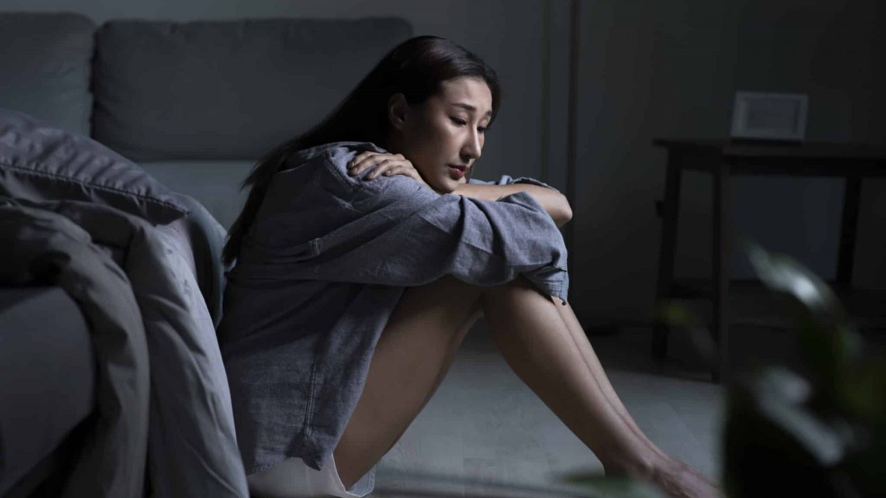 young asian woman seeks support for dual diagnosis and substance use struggles